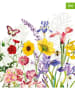 ppd 2-delige set: servetten "Imagination" meerkleurig - 2x 20 stuks