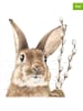 ppd 2-delige set: servetten "Fred" wit/lichtbruin - 2x 20 stuks