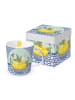 ppd Jumbotasse "Malaga" in Blau/ Gelb - 400 ml