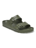 Birkenstock Pantoletten "Arizona" in Grün - Weite N