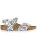 Birkenstock Sandalen "Rio" zilverkleurig