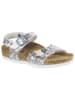 Birkenstock Sandalen "Rio" zilverkleurig