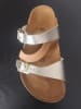 Birkenstock Klapki "Salina" w kolorze złoto-jasnobrązowym