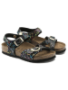 Birkenstock Sandalen "Rio" in Schwarz