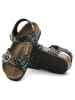 Birkenstock Sandalen "Rio" in Schwarz