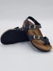 Birkenstock Zehensandalen "Taormina" in Schwarz