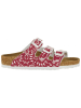 Birkenstock Pantoletten "Florida" in Rot