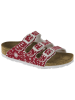Birkenstock Pantoletten "Florida" in Rot