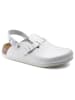 Birkenstock Leren clogs "Kay" wit