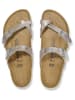 Birkenstock Teenslippers "Mayari" zilverkleurig