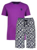 Vingino Pyjama zwart/paars