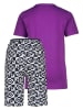 Vingino Pyjama zwart/paars