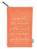 moses. Kosmetiktasche ''Fernweh Sunset'' in Orange - (L)30 x (B)19 cm