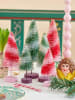 Rice 3-delige set: decoratieve objecten lichtroze/rood