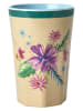 Rice Beker beige/lichtblauw - 400 ml