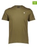 G-Star Koszulki (2 szt.) w kolorze khaki i czarnym