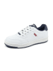 Levi's Sneakers "Kingdom" wit/donkerblauw