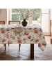 Mint Rugs Tafellaken "Floral Afrodita" wit/lichtroze