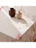 Mint Rugs Tischdecke "Floral Blume" in Weiß/ Rosa