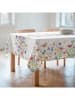 Mint Rugs Tischdecke "Floral And Tropical Daina" in Weiß/ Blau/ Rosa