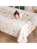 Mint Rugs Obrus "Floral Durana" w kolorze biało-zielono-żółtym