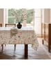 Mint Rugs Obrus "Floral Durana" w kolorze biało-zielono-żółtym