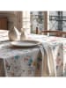 Mint Rugs Tafellaken "Floral Ibor" wit/lichtroze/blauw