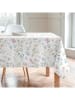 mint Deco Tafellaken "Floral And Tropical Ilma" wit/groen/lichtroze