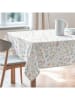 mint Deco Tafellaken "Floral And Tropical Ilma" wit/groen/lichtroze
