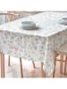 mint Deco Tafellaken "Floral And Tropical Ilma" wit/groen/lichtroze