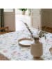 Mint Rugs Obrus "Floral Ilma" w kolorze biało-zielono-żółtym