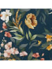 Mint Rugs Tischdecke "Floral Kendra" in Dunkelblau