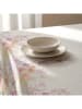 Mint Rugs Tafellaken "Floral Loto" wit/lichtroze/geel