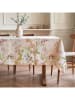 Mint Rugs Obrus "Floral Marela" w kolorze biało-fioletowo-jasnoróżowym
