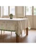 Mint Rugs Tafellaken "Floral Orion" wit/lichtroze/groen