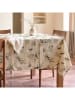 Mint Rugs Tafellaken "Natural Cartagena" crème/groen/zwart