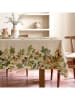 Mint Rugs Obrus "Natural Dumon" w kolorze kremowo-zielonym