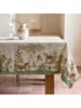 Mint Rugs Obrus "Natural Elegance" w kolorze kremowo-zielono-jasnobrązowym