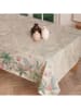 Mint Rugs Tafellaken "Natural Fiona" crème/lichtroze/groen