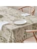 mint Deco Obrus "Natural Garza" w kolorze kremowo-zielonym