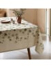 Mint Rugs Obrus "Natural Iri" w kolorze kremowo-zielonym