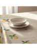 Mint Rugs Tischdecke "Natural Lemon" in Creme/ Grün/ Gelb