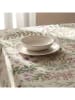 Mint Rugs Obrus "Natural Mariela" w kolorze kremowo-zielono-fioletowym