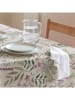 Mint Rugs Tischdecke "Natural Mariela" in Creme/ Grün/ Rosa