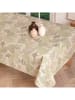 Mint Rugs Obrus "Natural Melina" w kolorze kremowo-zielonym