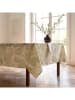 Mint Rugs Tafellaken "Natural Melina" crème/groen