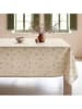 Mint Rugs Tafellaken "Natural Shayla" crème/groen/paars