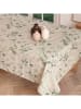 Mint Rugs Obrus "Natural Suria" w kolorze kremowo-zielonym