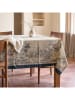 Mint Rugs Tischdecke "Natural Yute" in Creme/ Blau