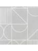 Mint Rugs Tafellaken "Nordic Georgia" lichtgrijs/wit